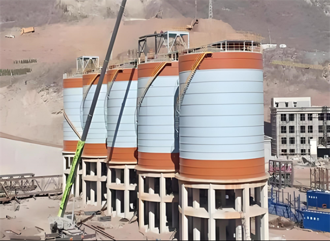 鄂伦春高架钢板仓